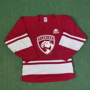 NHL Athletic Knit Florida Panthers Mitchell Lai #93 Hockey Jersey Sz Small